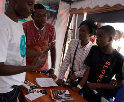 4 members of the Ebola Vaccine Deployment clinic 