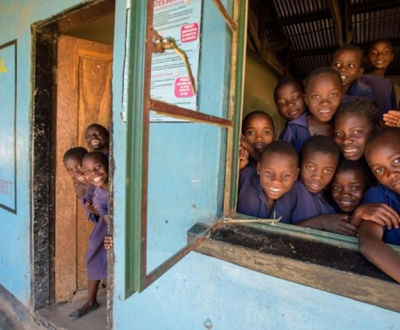 Kids in a classroom