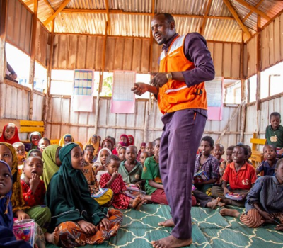 Child friendly space in Somalia