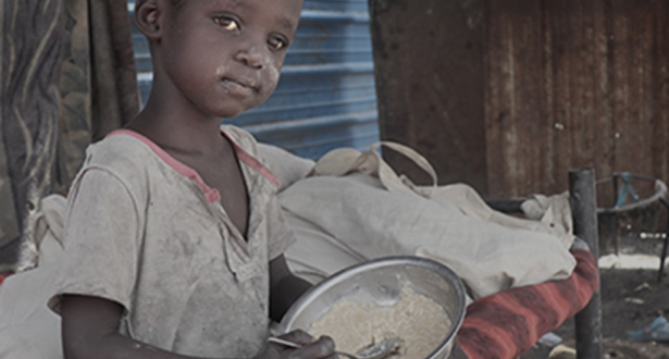 A child eating