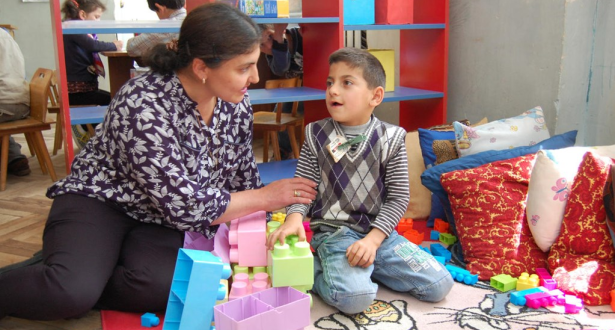 Kindergarten in Georgia that is inclusive to children with disabilities